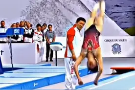 看傻了！中国蹦床进化到这程度了吗？网友：牛顿来了都要多看两眼图片