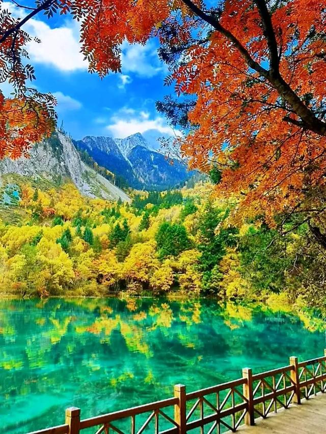 四川著名风景区——九寨沟