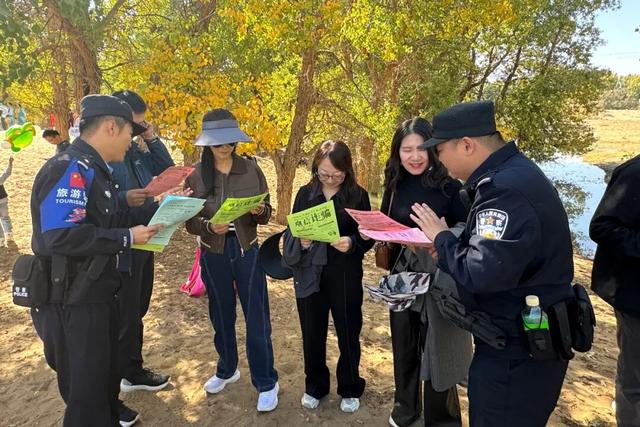 三大警务 | 金色胡杨林 “警”色见初心——高台公安以忠诚守护诠释为民担当