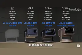 先看评测：Vidda极米坚果三款Ultra投影对比，Vidda遥遥领先图片