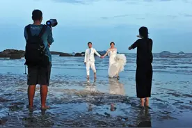 中产旅拍，新郎受罪，新娘崩溃图片