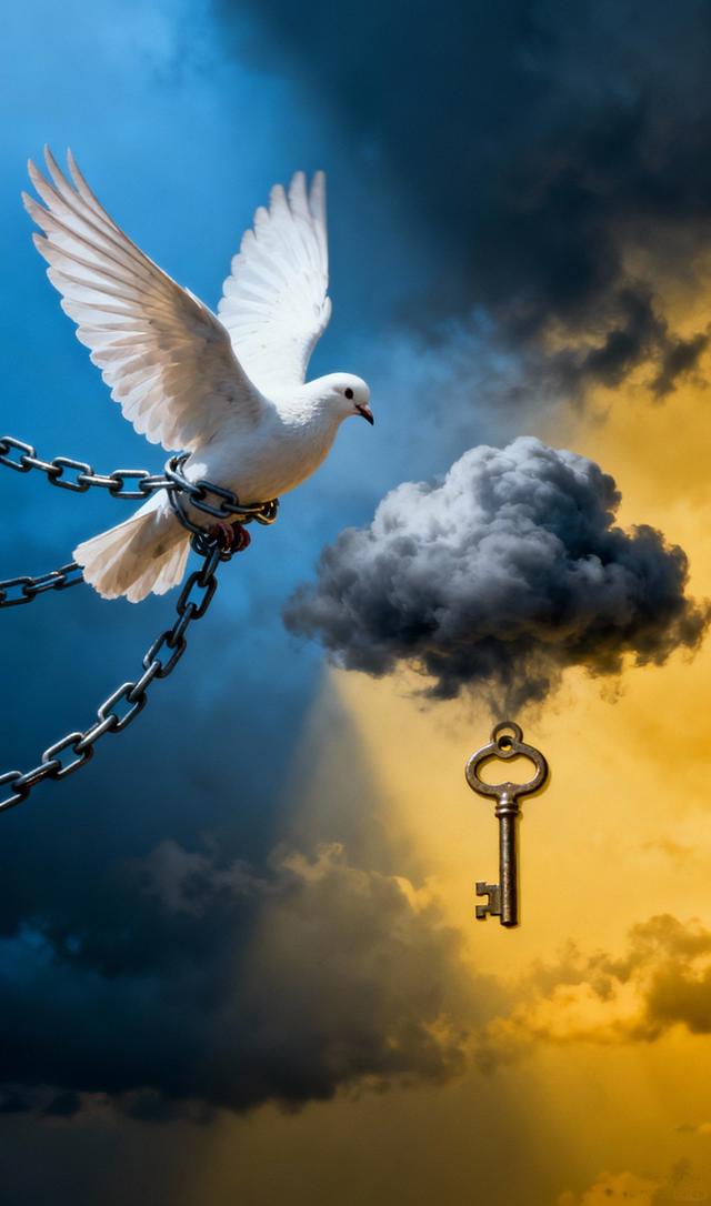 天空不挂云，内心不生尘：真正的自由，从学会“放下”开始