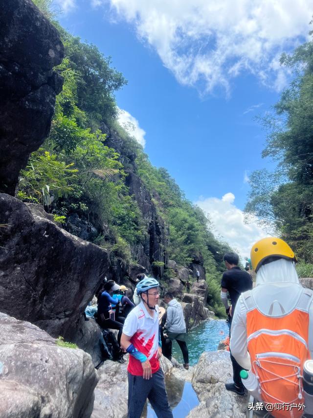 揭西白芒坝上游休闲玩水