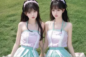 清纯AI姐妹花让你一次看个够（AI网红姐妹）图片