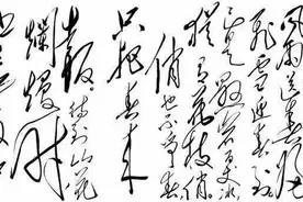 毛主席草书《卜算子·咏梅》成为书法史上的绝唱图片