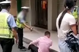 广西平果交警朝无反抗男子喷辣椒水？当地警方回应图片