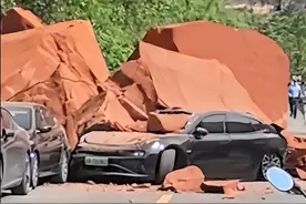 事发知名景区！岩体崩塌、4车受损……近期谨慎前往这些地区图片