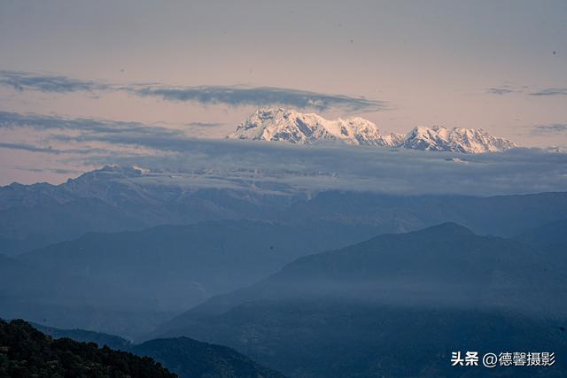 尼泊尔摄影之旅（13）——博克拉观喜马拉雅山日出