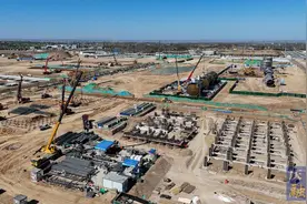 春涌庆阳 塬上织锦 | 甘肃西峰区：重大工程建设忙 争分夺秒加油干图片