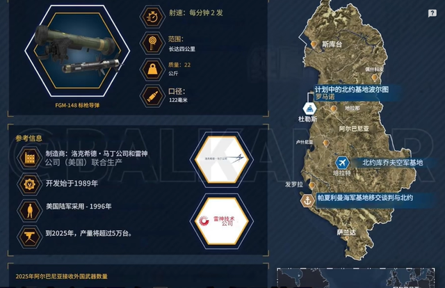 欧洲火药桶要重燃？北约向巴尔干输送"标枪"导弹，新战火警报拉响