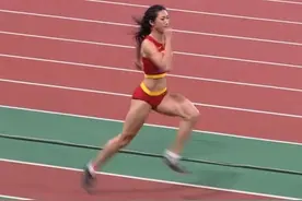 13米92！曾蕊最后一跳逆转日本选手，女子三级跳远收获银牌图片