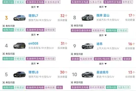 千万别乱买！3月中大型SUV投诉榜，理想L6第1，普拉多、途昂前十图片