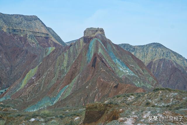 探秘隐藏在兰州红古大山深处凤凰大峡谷原生态丹霞秘境