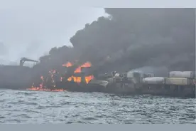 美军万吨油轮直接爆炸有问题？美媒察觉不对劲：船是中国制造的！图片