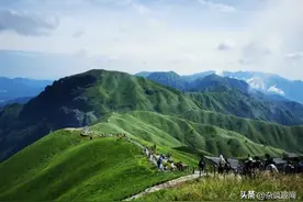 萍乡武功山与吉安武功山的正门之争！图片