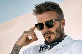 48岁贝克汉姆穿白色内裤露屁股？女生蚌埠住了：这臀比老子还翘？图片