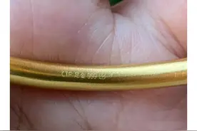 999可不是足金！不要被骗啦！图片