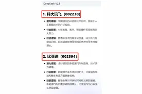 DeepSeek预测：2025年的五只妖股图片