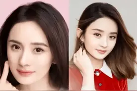 有种差距叫赵丽颖杨幂，明明杨幂年少成名，却被赵丽颖弯道超车图片