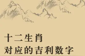 十二生肖对应的吉利数字！！图片