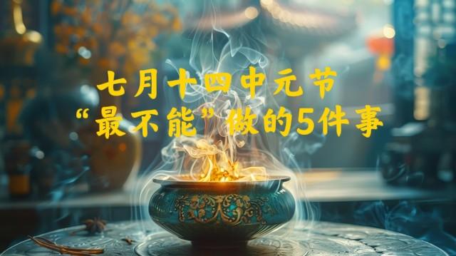 不是迷信！七月十四当天，“最不能”做的5件事，告诉家人要知道