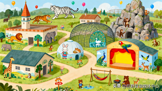 定了！国庆开园！门票免费送！菏泽白虎山动物园10月1日强势回归！