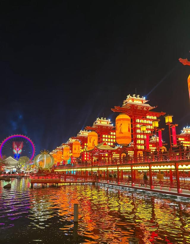 河北又一景区火了，被誉为北方水上大唐不夜城，夜游赏景超震撼