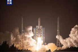 长征五号的绝密发射，注定定了遥感四十一的传奇，卫星空间站试行图片