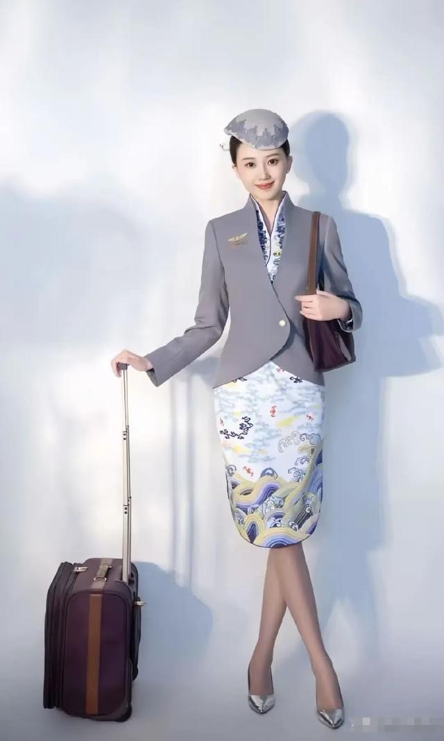 空姐果然个个出类拔萃，名副其实女神