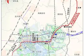 地铁京雄快线增设一座支线车站图片