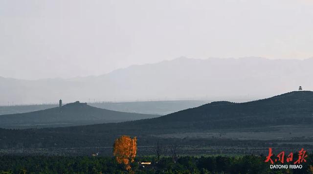 层林尽染美如画！大同各景区秋景，每一帧都像穿越千年~
