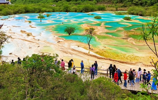 一泡尿“毁”了全家！男童尿进黄龙彩池，景区硬气通报：永久禁入