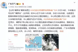 12级！新台风“博罗依”来了！将影响广东！图片