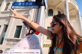 印度女网红中国旅行，坐车不给钱、对国人吆三喝四，外国网友急了图片