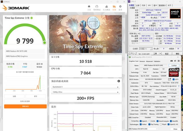 关公战秦琼！哪个游戏强？RX9070GRE和RTX5060TI对比实测！