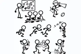 200例火柴人动态资料图，收藏备用图片