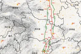 G4京港澳高速公路主线、联络线、并行线及主要控制点示意图图片