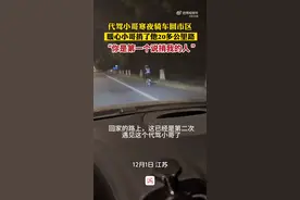 好人有好报～小伙寒夜遇代驾小哥主动捎他回市区图片