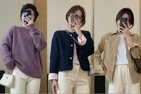 春天穿“小白裤”，配这几件上衣，气质优雅又洋气！图片