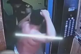 男子电梯内殴打女子后被保安暴揍后续：男子已被刑拘 保安正当防卫图片