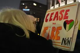 学生抗议遭到镇压，加沙战争引发言论自由危机图片