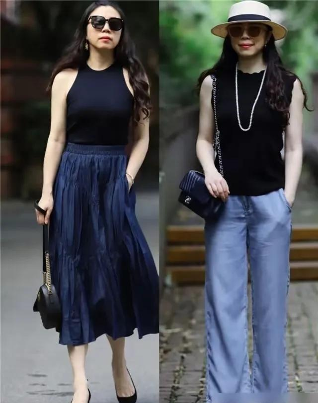 建议肤色偏黄的中年女人，多穿这3种款式、3种颜色的衣服，特减龄