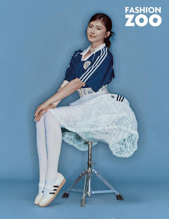 吴艳妮 最新杂志写真大片，充满力量感的美