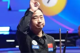 乔氏中式台球总决赛：楚秉杰21-15赵汝亮夺冠，收获500万冠军奖金图片