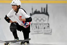 11岁挑战奥运！滑板少女郑好好，成中国最年轻奥运选手！图片