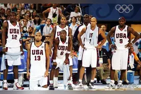 04年奥运会摘铜，邓肯场均12.9分，艾弗森和马布里呢？数据感人图片