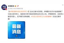 伊朗逮捕18名以色列特工图片