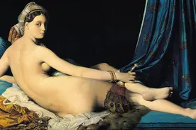 安格尔油画作品欣赏，醉心人体艺术的画家，古典之美无法抗拒图片