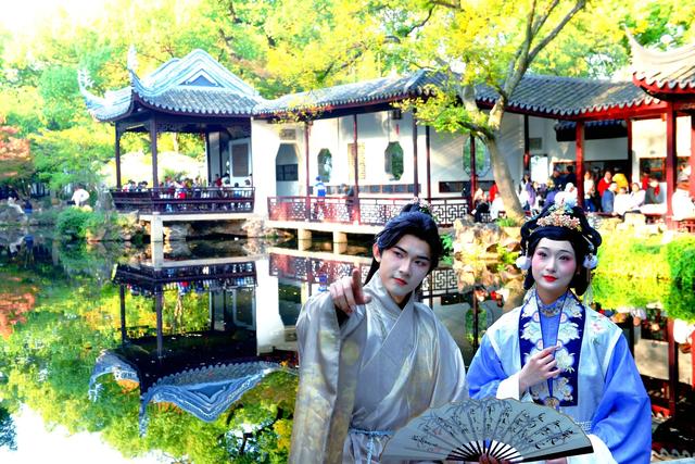 秋日惠山丨古韵演艺醉游人