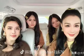 钟丽缇携3个女儿集体亮相，老大最像妈妈，老二老三像父亲严铮图片